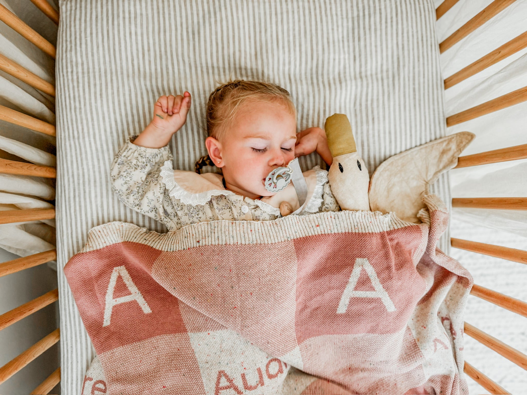 Personalised sale cot bumper