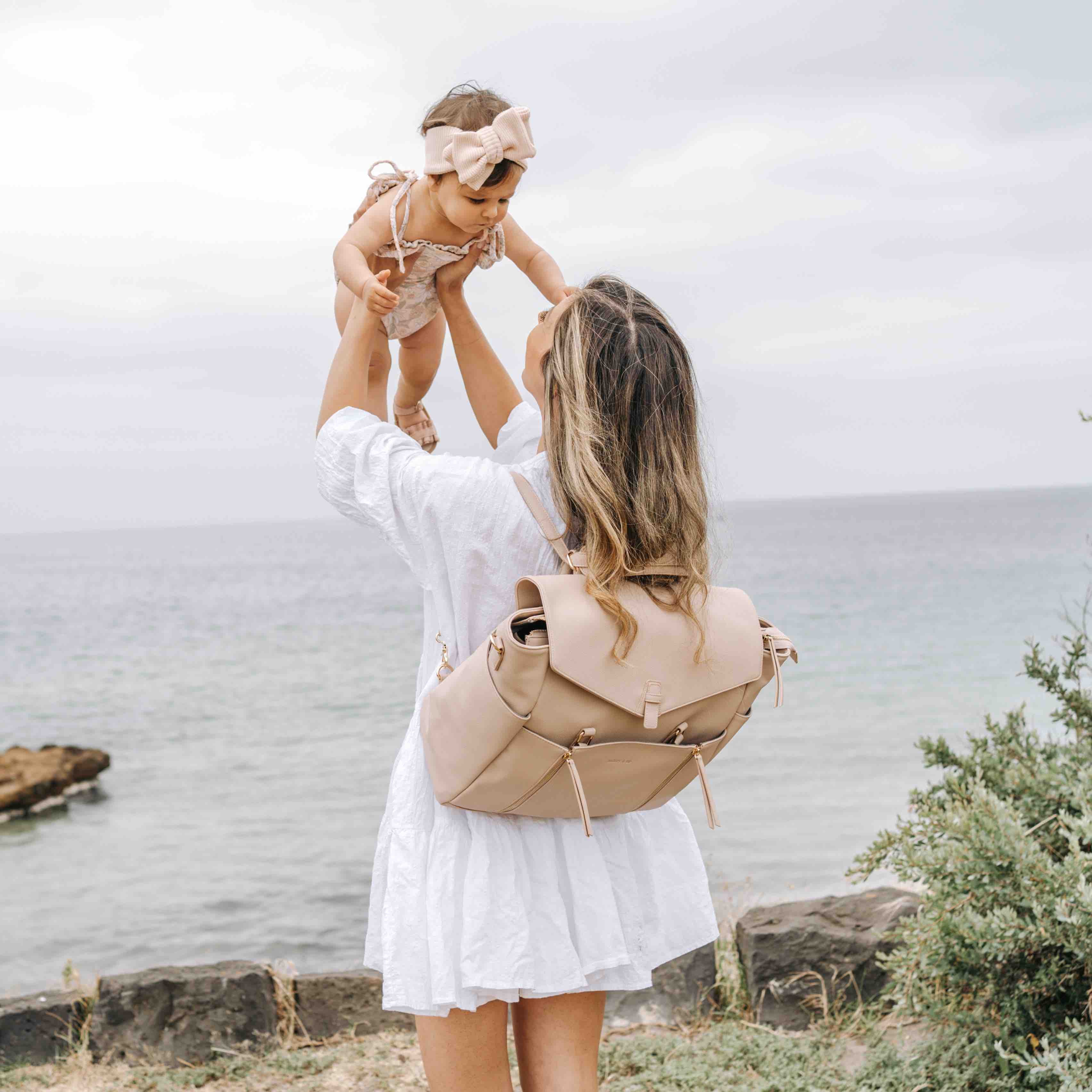 Nude DIAPER BAG