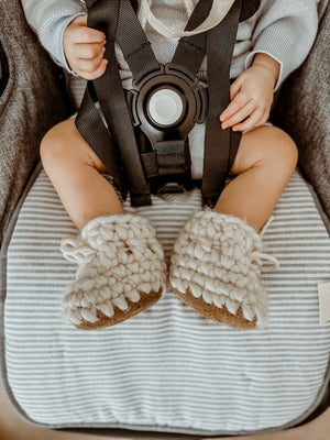 Woollen Booties - Audrey & Me